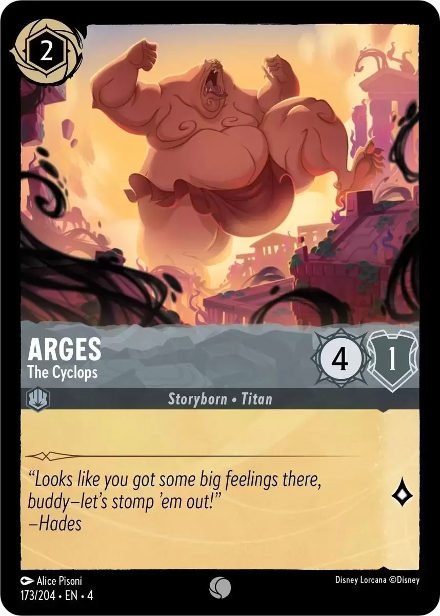 Ursula\'s Return - Arges - The Cyclops