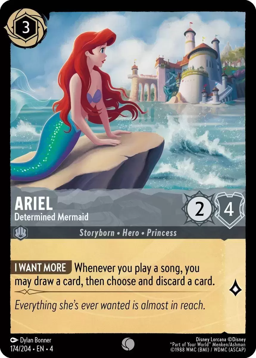 Ursula\'s Return - Ariel - Determined Mermaid
