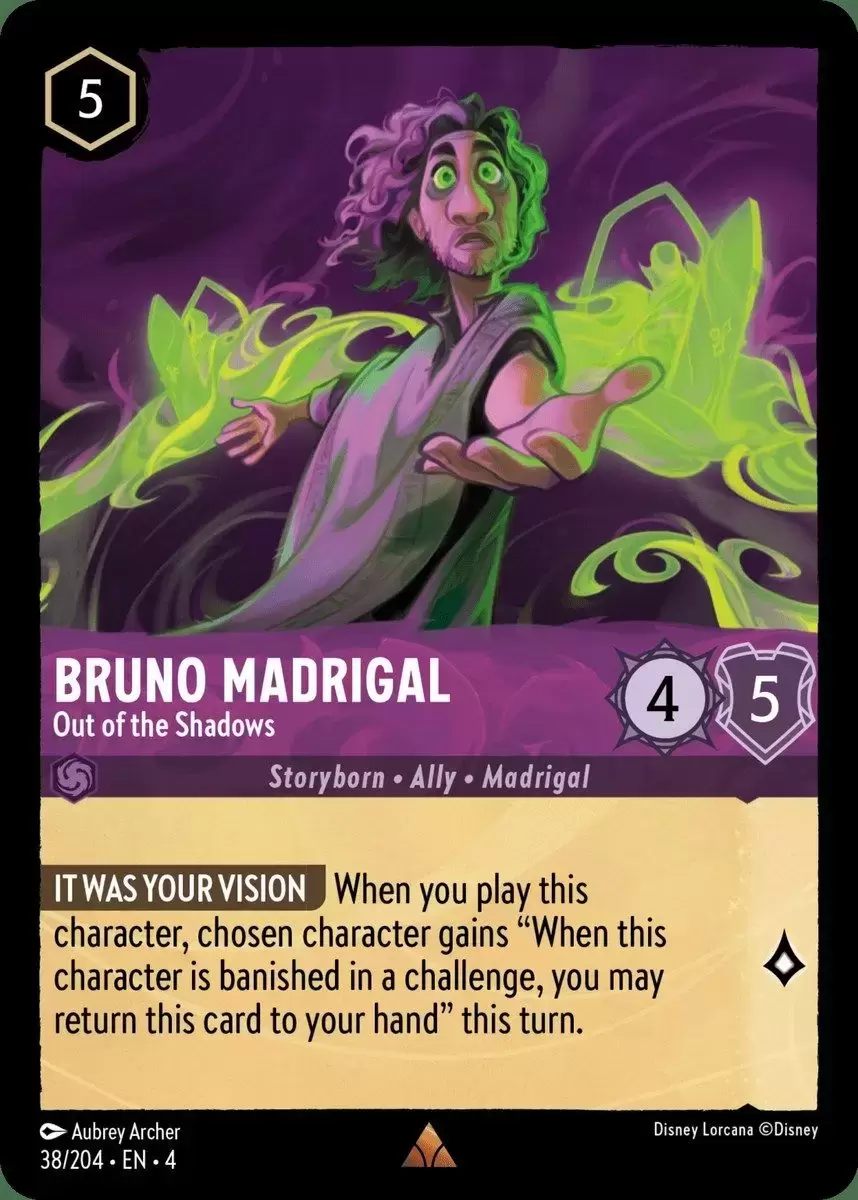 Ursula\'s Return - Bruno Madrigal - Out of the Shadows