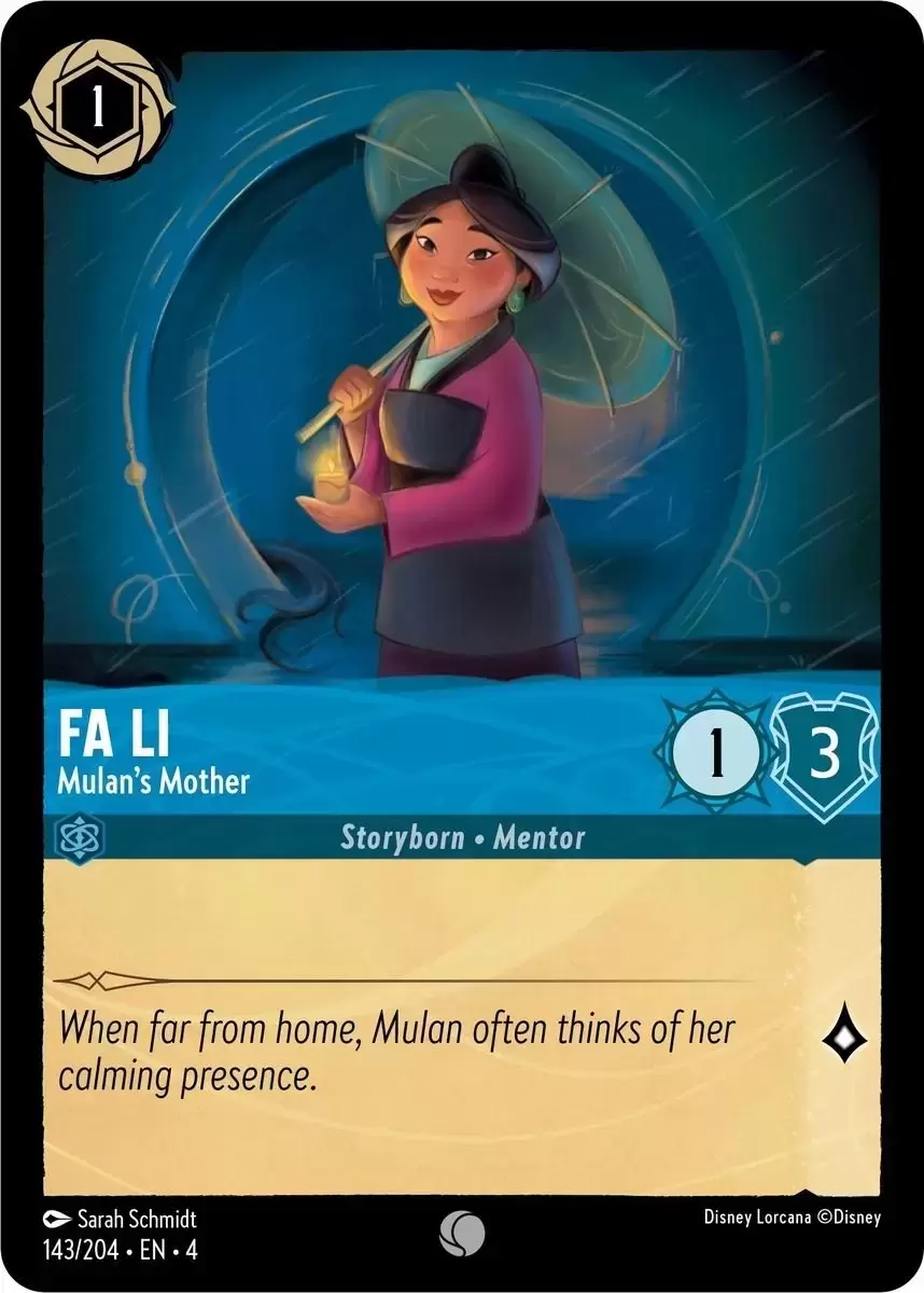 Ursula\'s Return - Fa Li - Mulan\'s Mother