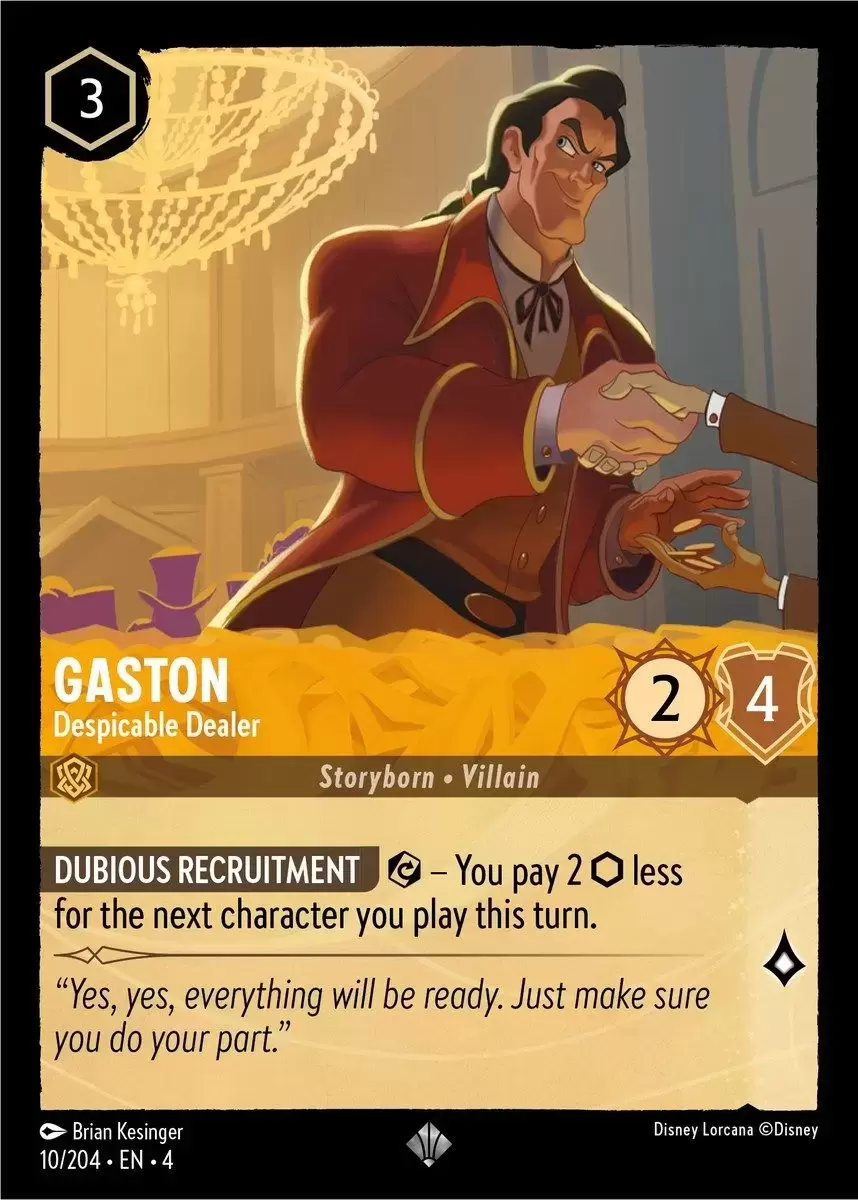 Ursula\'s Return - Gaston - Despicable Dealer