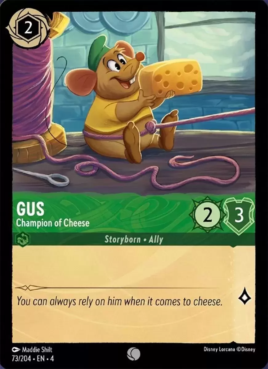 Ursula\'s Return - Gus - Champion of Cheese