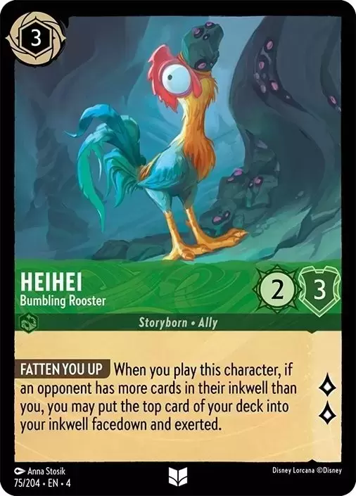 Ursula\'s Return - Heihei - Bumbling Rooster