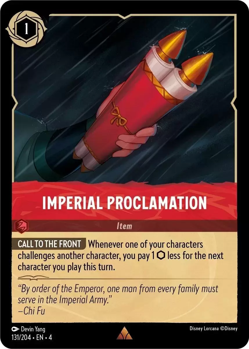 Ursula\'s Return - Imperial Proclamation
