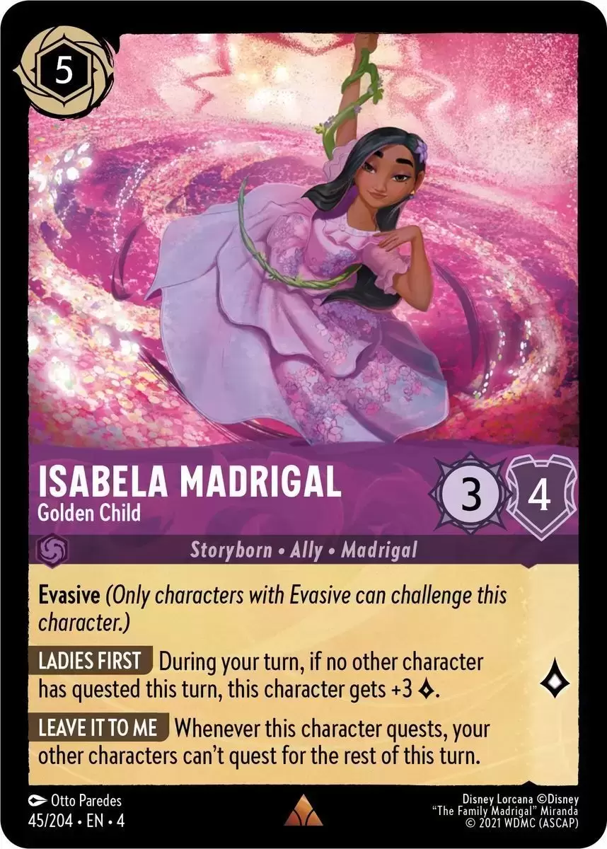 Ursula\'s Return - Isabela Madrigal - Golden Child