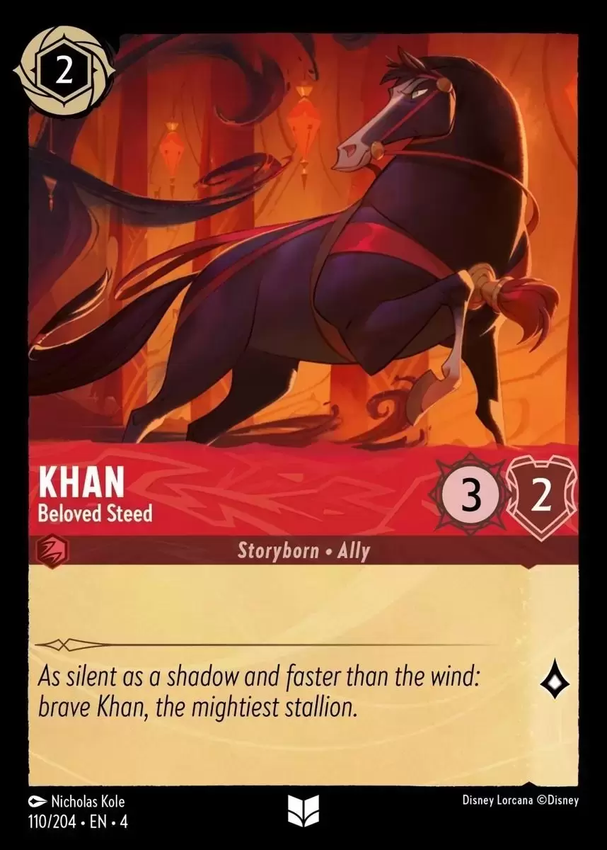 Ursula\'s Return - Khan - Beloved Steed