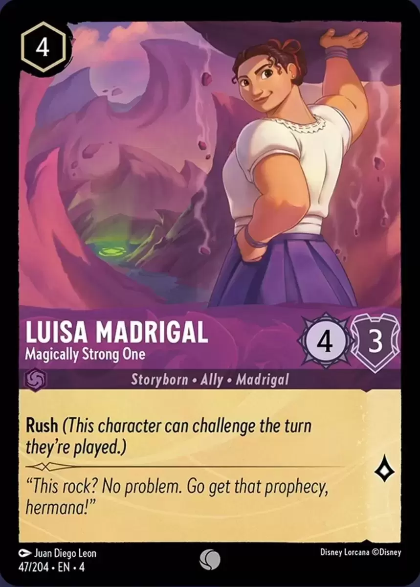 Ursula\'s Return - Luisa Madrigal - Magically Strong One