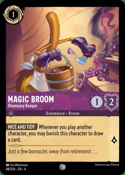 Ursula\'s Return - Magic Broom - Illuminary Keeper
