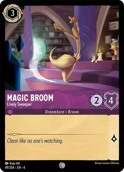 Ursula\'s Return - Magic Broom - Lively Sweeper
