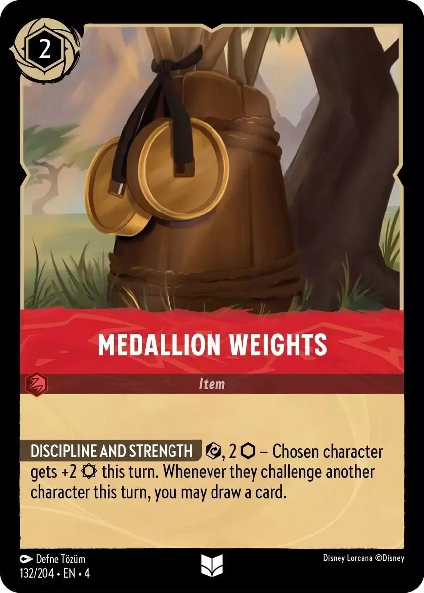 Ursula\'s Return - Medallion Weights