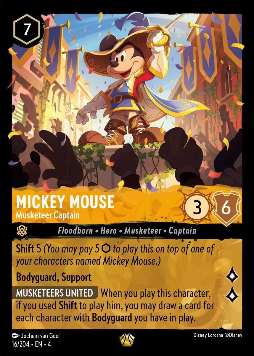 Ursula\'s Return - Mickey Mouse - Musketeer Captain
