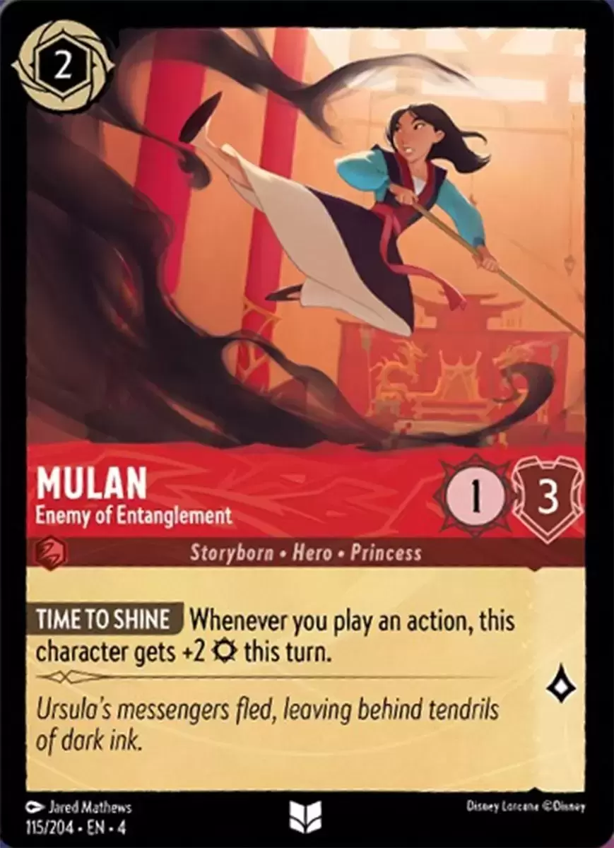 Ursula\'s Return - Mulan - Enemy of Entanglement