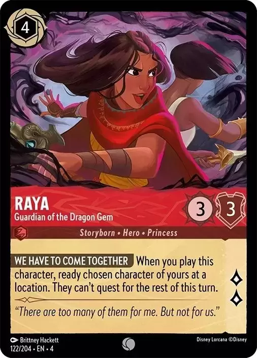 Ursula\'s Return - Raya - Guardian of the Dragon Gem