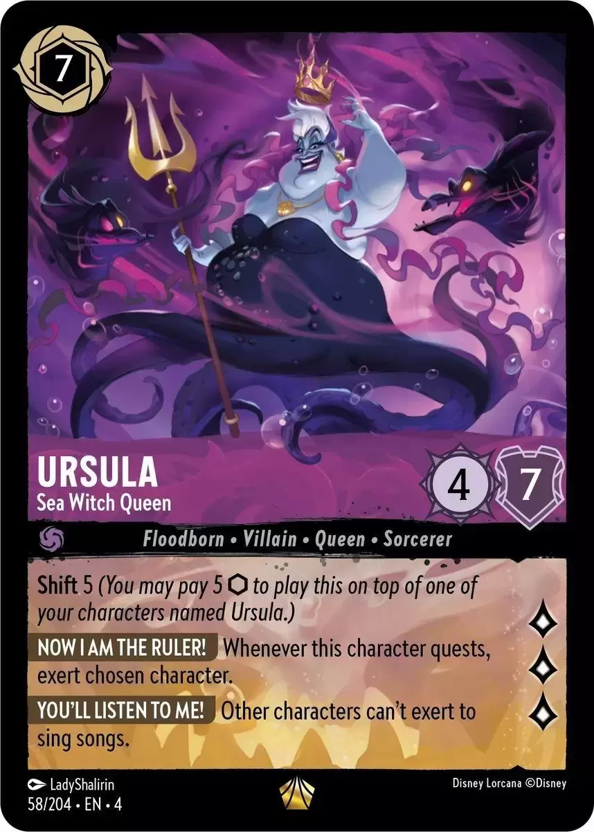 Ursula\'s Return - Ursula - Sea Witch Queen