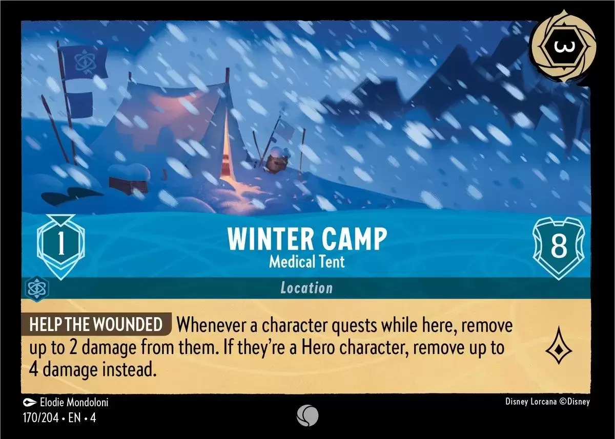 Ursula\'s Return - Winter Camp - Medical Tent