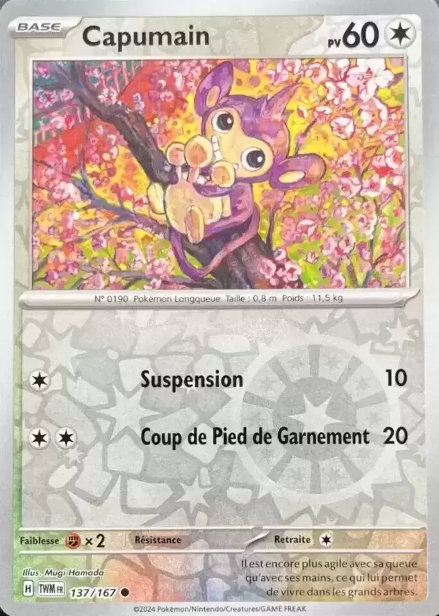 Mascarade Crépusculaire TWMFR - Capumain Reverse