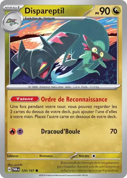 Mascarade Crépusculaire TWMFR - Dispareptil