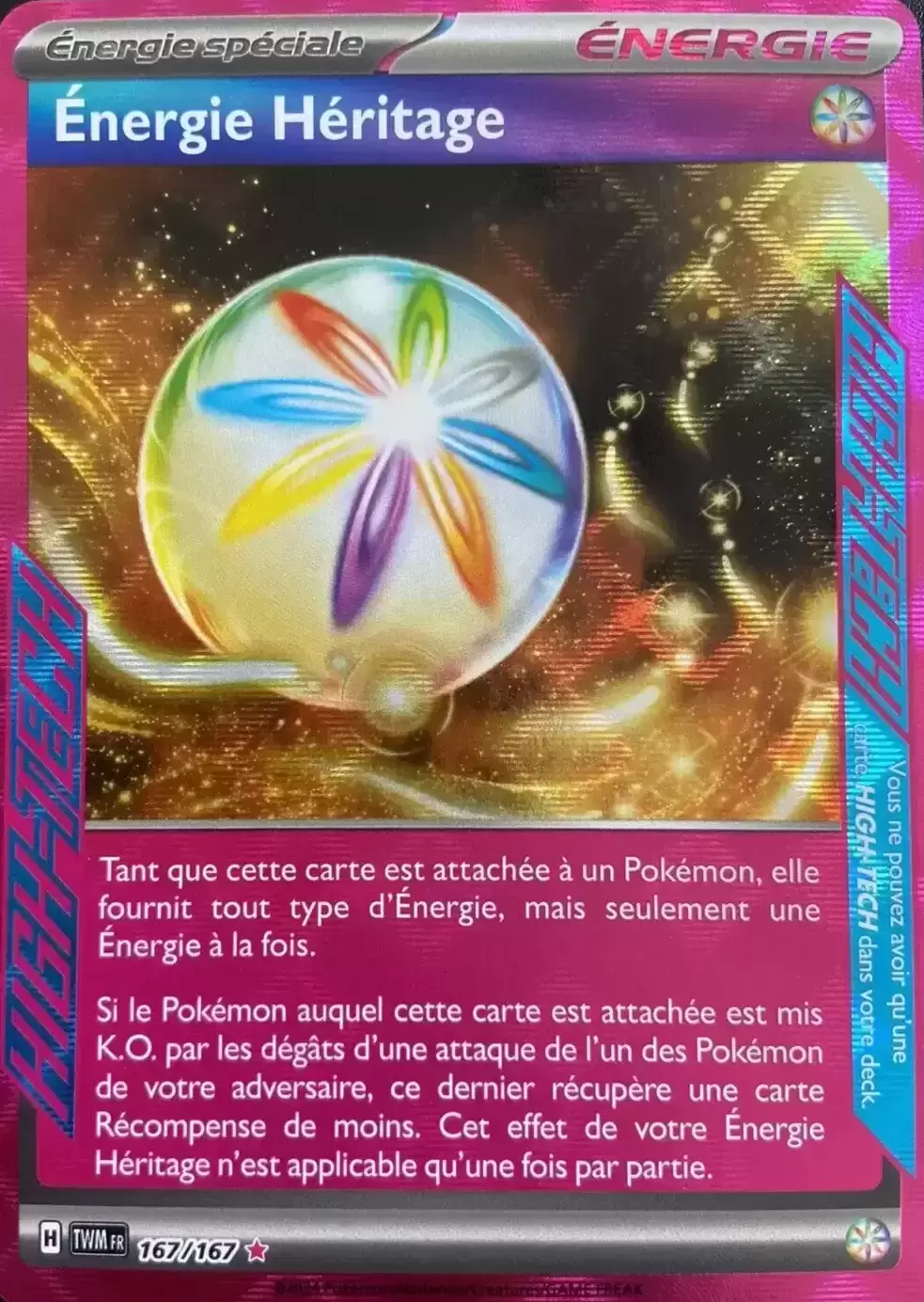 Mascarade Crépusculaire TWMFR - Énergie Héritage holographique