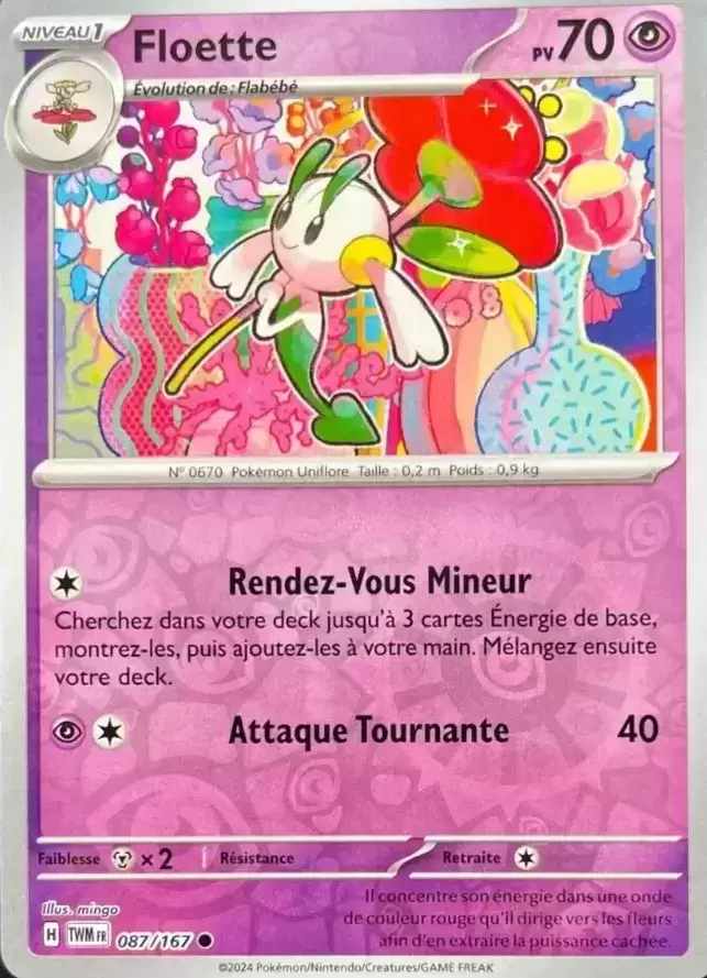 Mascarade Crépusculaire TWMFR - Floette Reverse