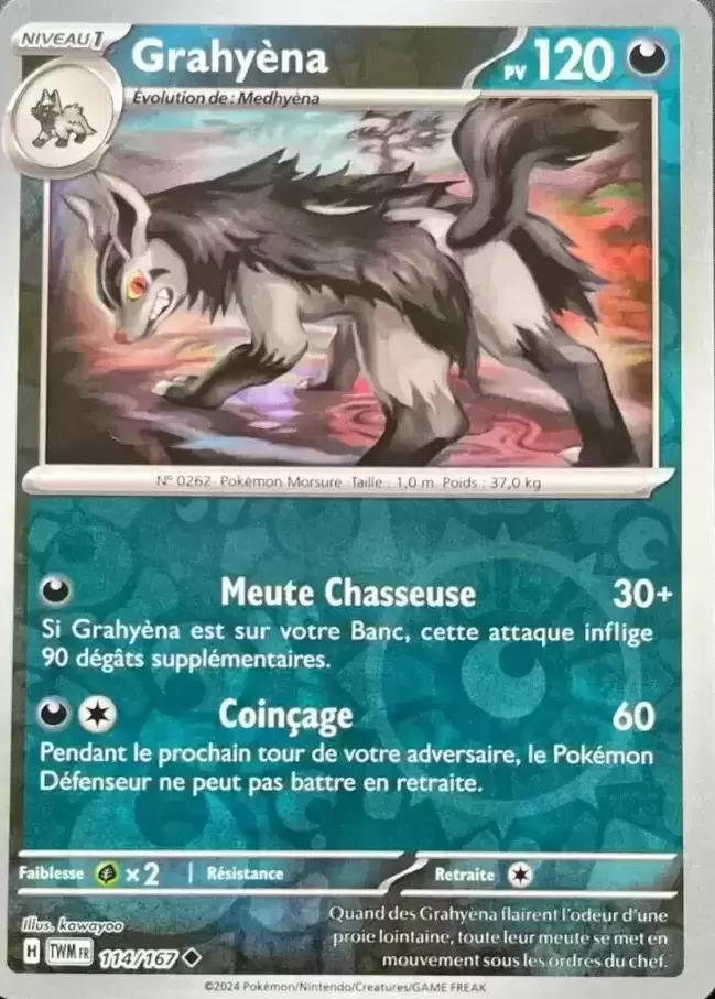 Mascarade Crépusculaire TWMFR - Grahyèna Reverse