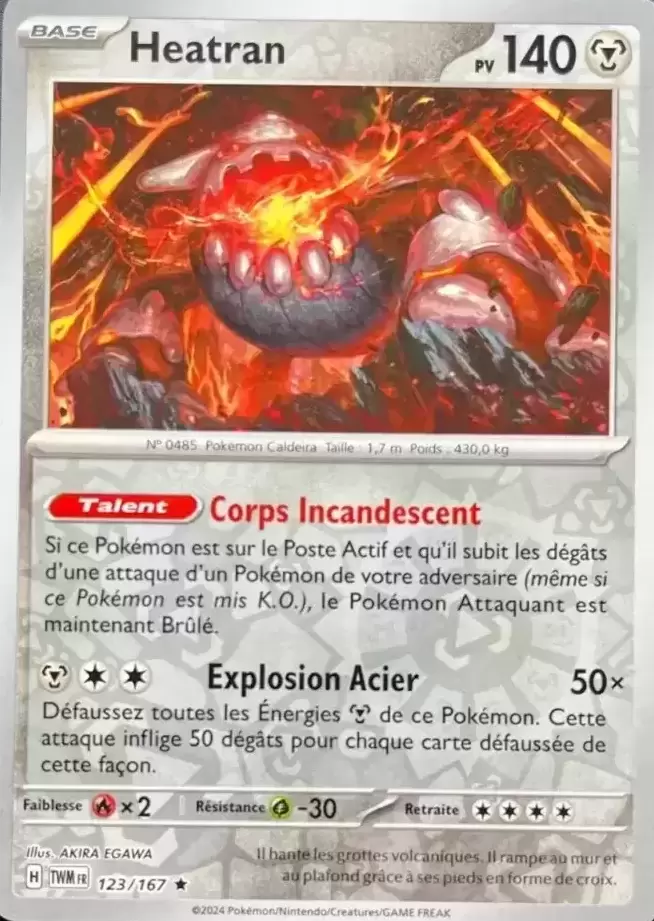Mascarade Crépusculaire TWMFR - Heatran Reverse