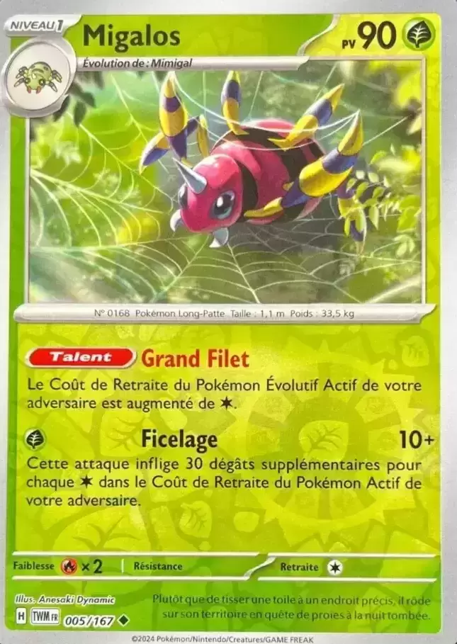 Mascarade Crépusculaire TWMFR - Migalos Reverse