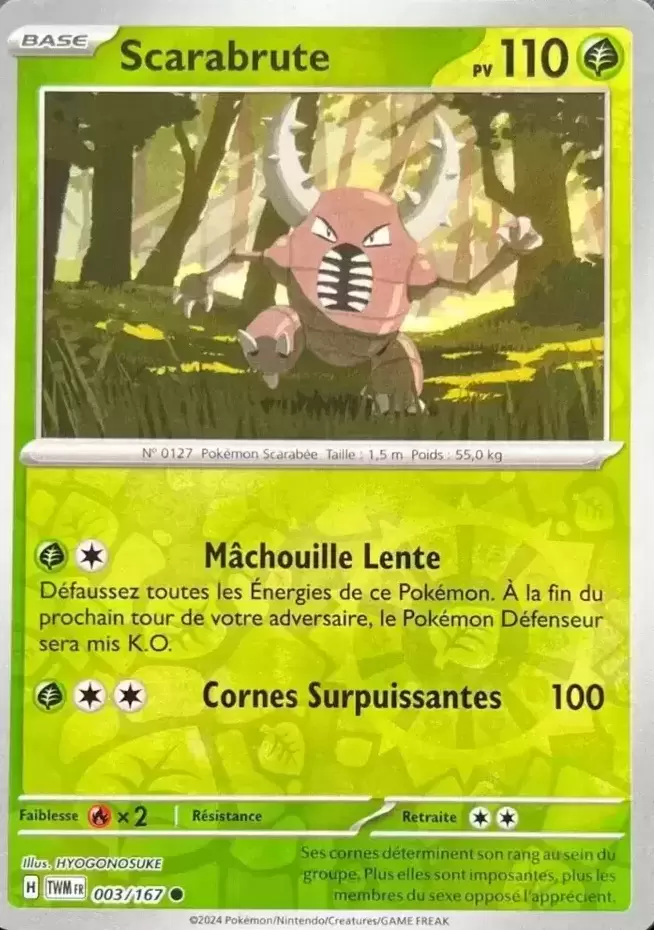 Mascarade Crépusculaire TWMFR - Scarabrute Reverse