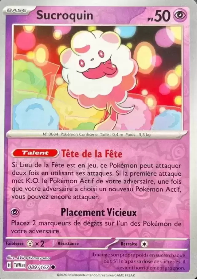 Mascarade Crépusculaire TWMFR - Sucroquin Reverse