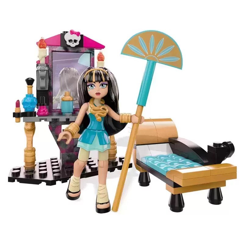 Mega Bloks Monster High - Cleo De Nile - Gore-Geous Vanity