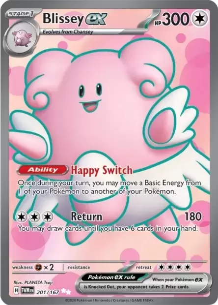 Twilight Mascarade - TWMEN - Blissey EX