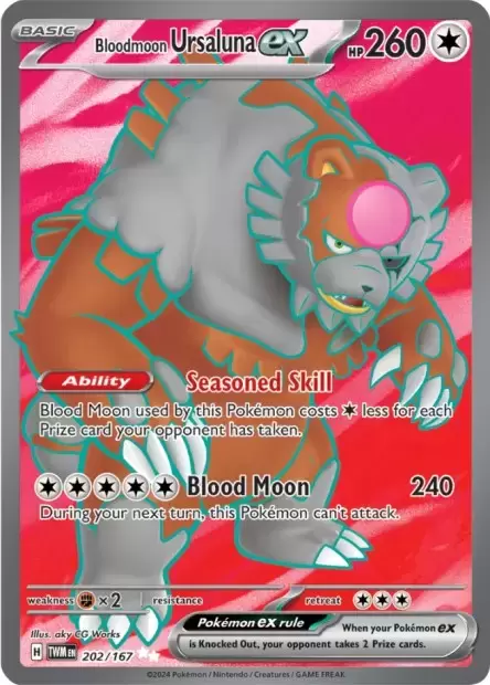 Twilight Mascarade - TWMEN - Bloodmoon Ursaluna EX