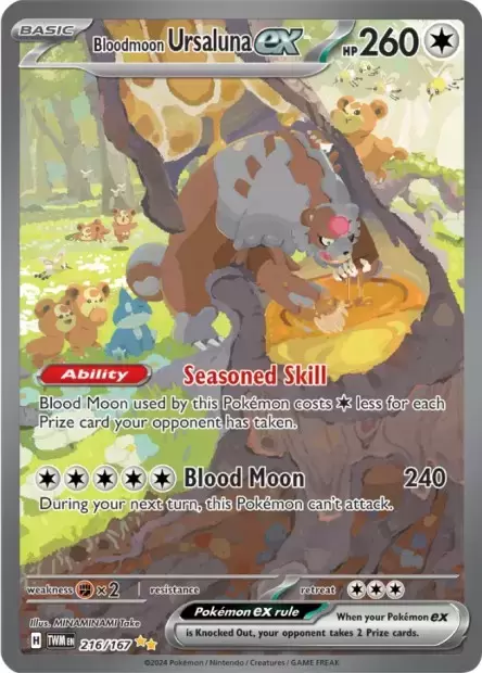 Twilight Mascarade - TWMEN - Bloodmoon Ursaluna EX