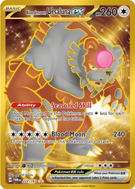 Twilight Mascarade - TWMEN - Bloodmoon Ursaluna EX