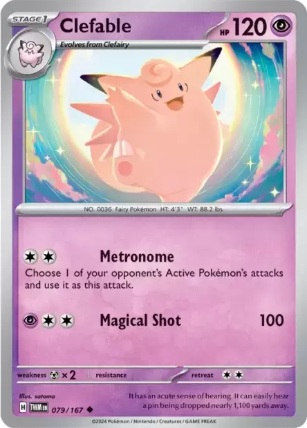 Twilight Mascarade - TWMEN - Clefable