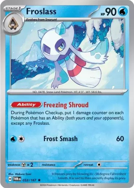 Twilight Mascarade - TWMEN - Froslass