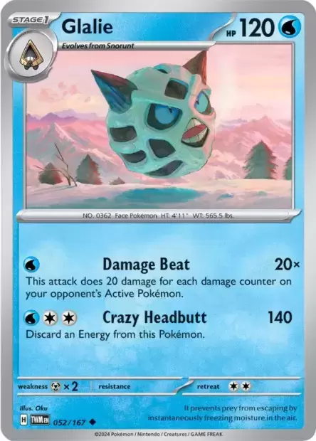 Twilight Mascarade - TWMEN - Glalie