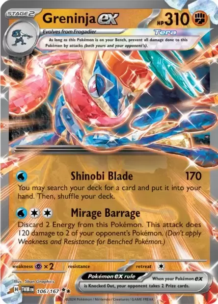 Twilight Mascarade - TWMEN - Greninja EX