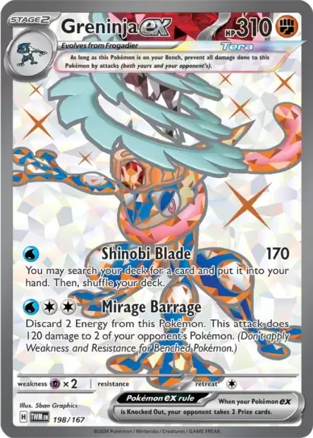 Twilight Mascarade - TWMEN - Greninja EX