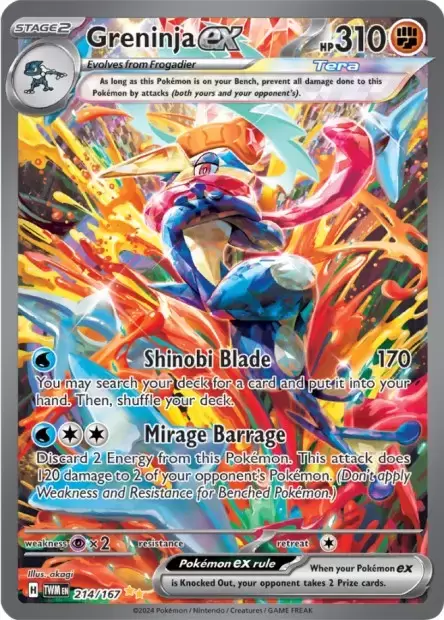 Twilight Mascarade - TWMEN - Greninja EX