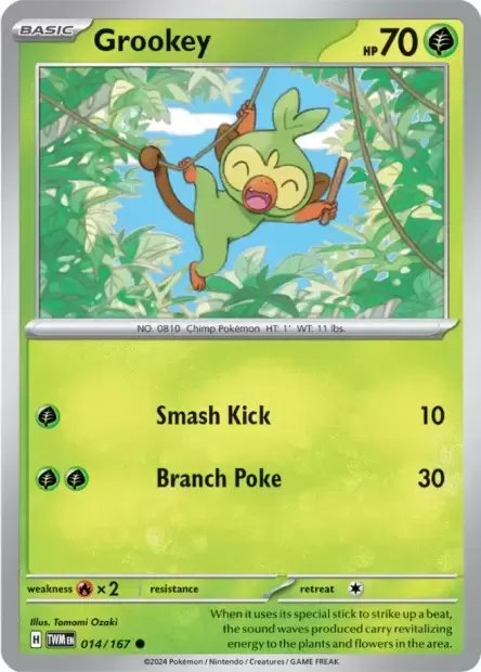 Twilight Mascarade - TWMEN - Grookey