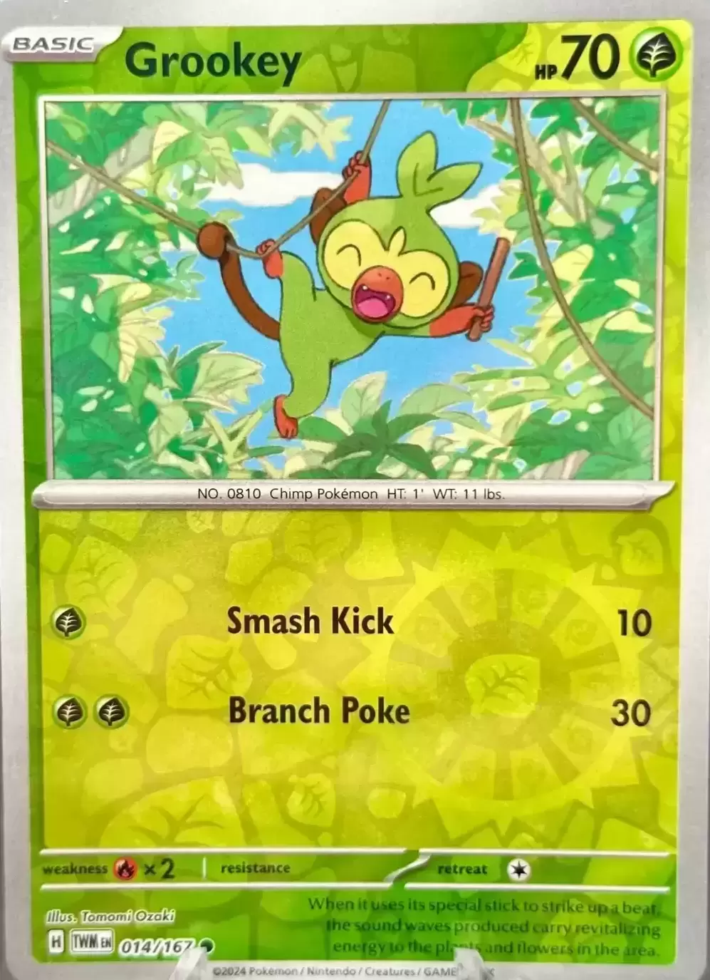 Twilight Mascarade - TWMEN - Grookey Reverse