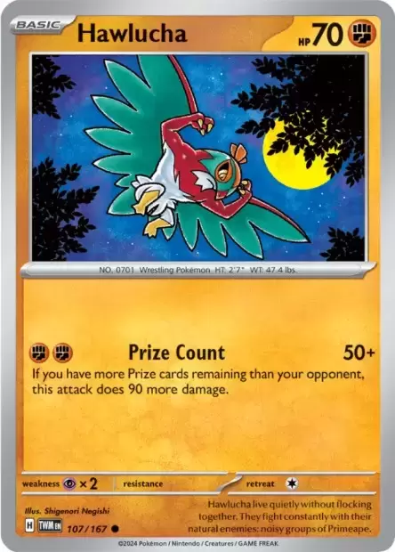 Twilight Mascarade - TWMEN - Hawlucha