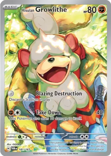 Twilight Mascarade - TWMEN - Hisuian Growlithe