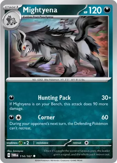 Twilight Mascarade - TWMEN - Mightyena