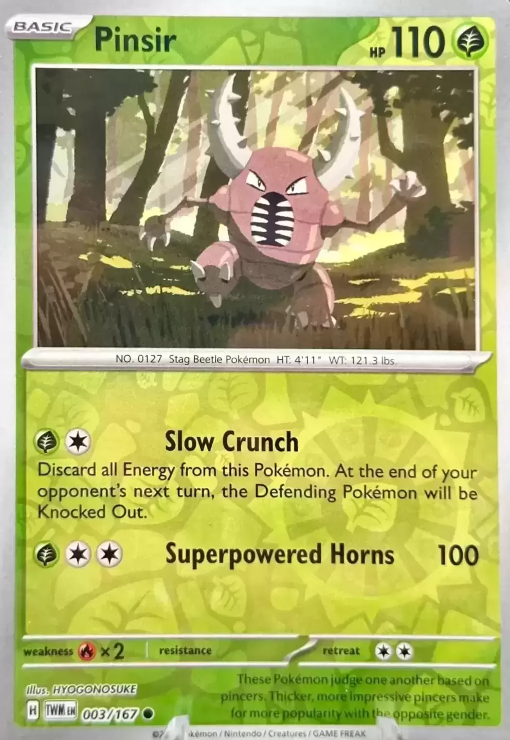 Twilight Mascarade - TWMEN - Pinsir Reverse