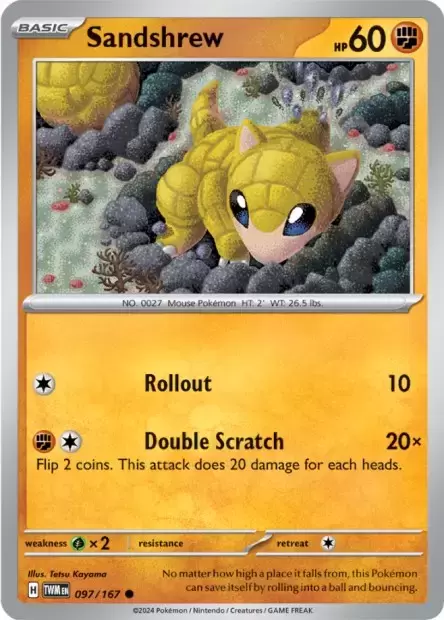 Twilight Mascarade - TWMEN - Sandshrew