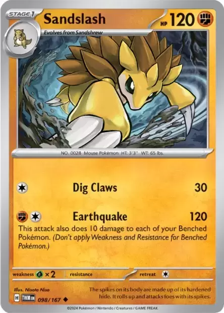 Twilight Mascarade - TWMEN - Sandslash