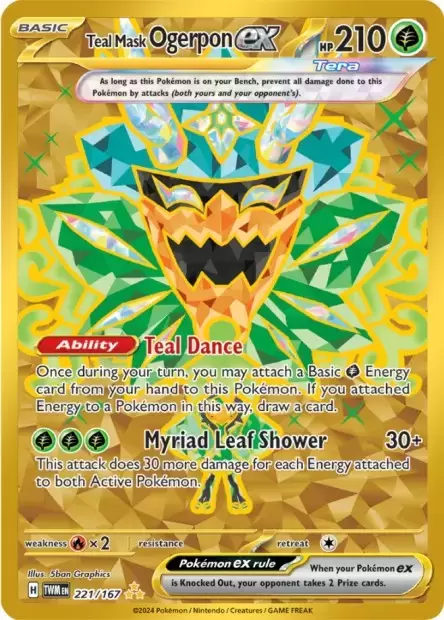 Twilight Mascarade - TWMEN - Teal Mask Ogerpon EX