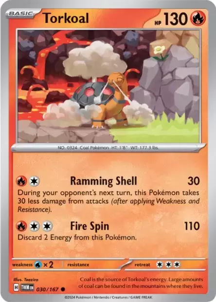 Twilight Mascarade - TWMEN - Torkoal