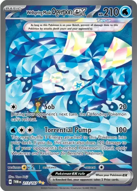 Twilight Mascarade - TWMEN - Wellspring Mask Ogerpon EX